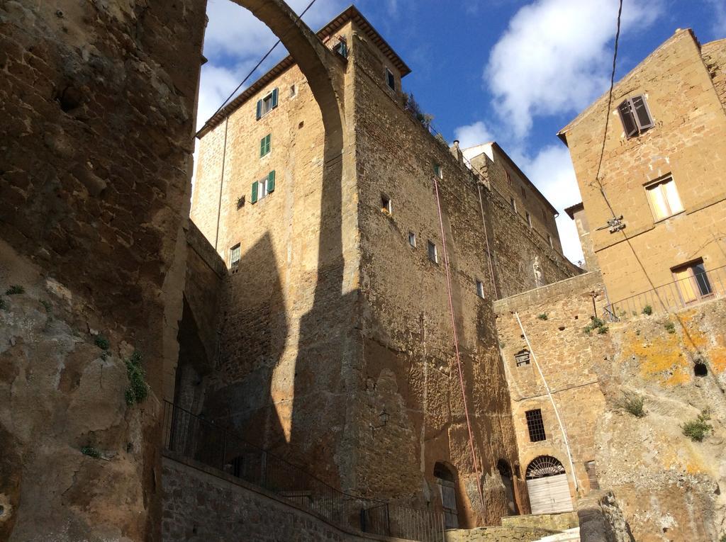 Appartamento Palazzo Sadun Pitigliano Luaran gambar