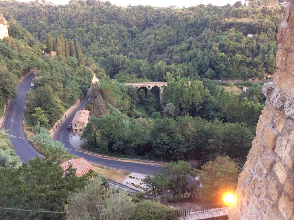 Appartamento Palazzo Sadun Pitigliano Luaran gambar